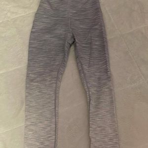 Lululemon Wunder Under Gray Ombré Leggings